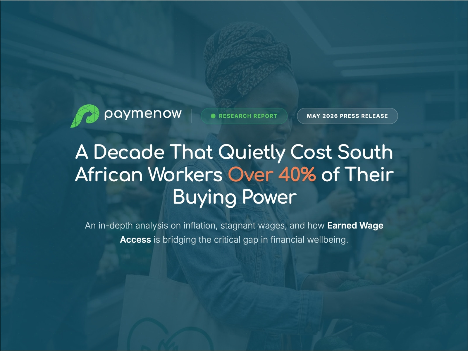 South African workers have lost more than 40% of their purchasing power against essential costs