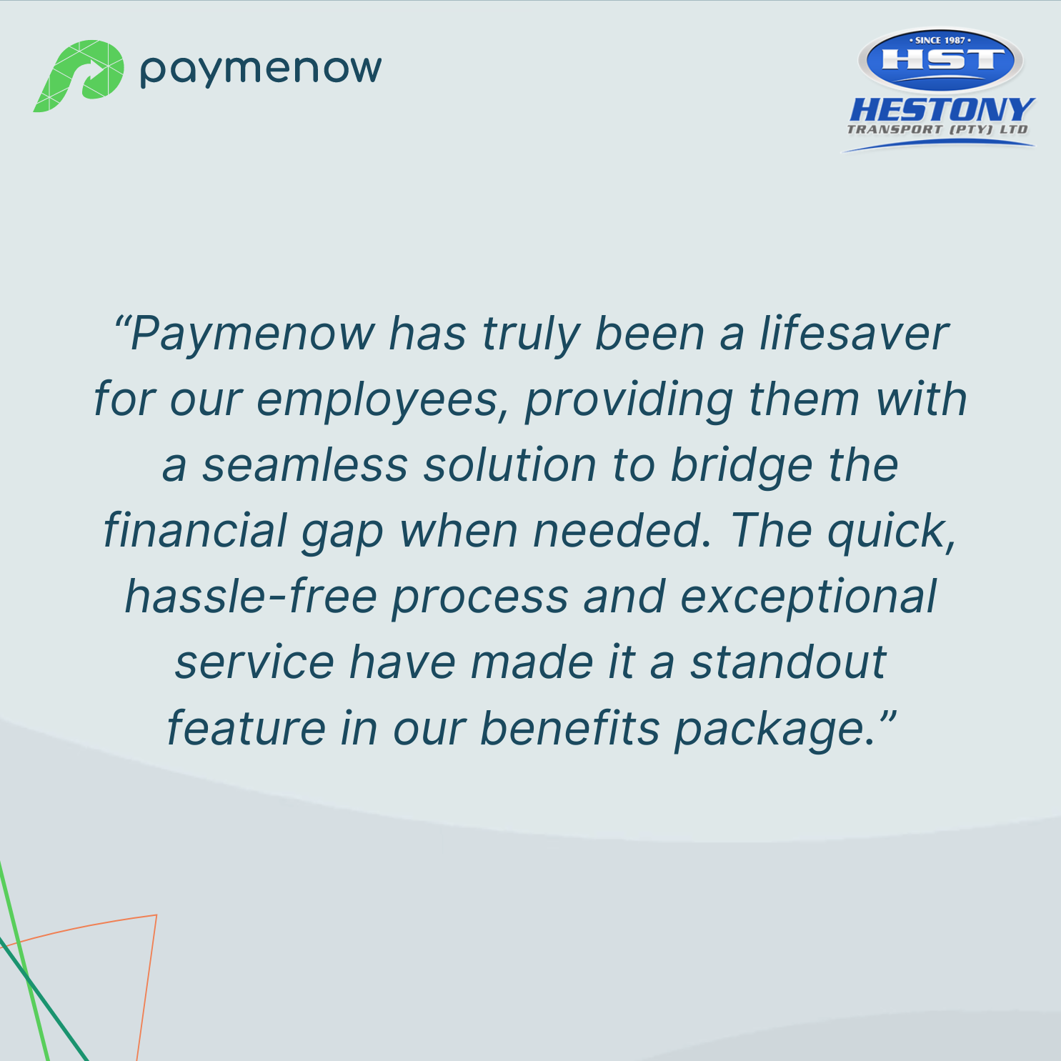 Client Testimonial 1